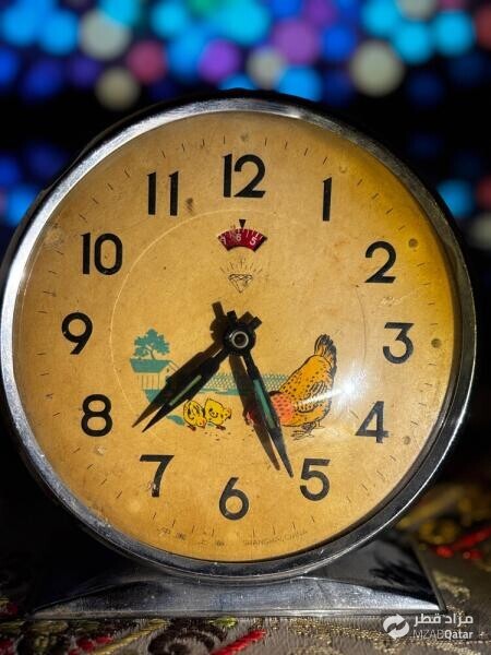 Vintage Shanghai Wind-Up Clock - 3