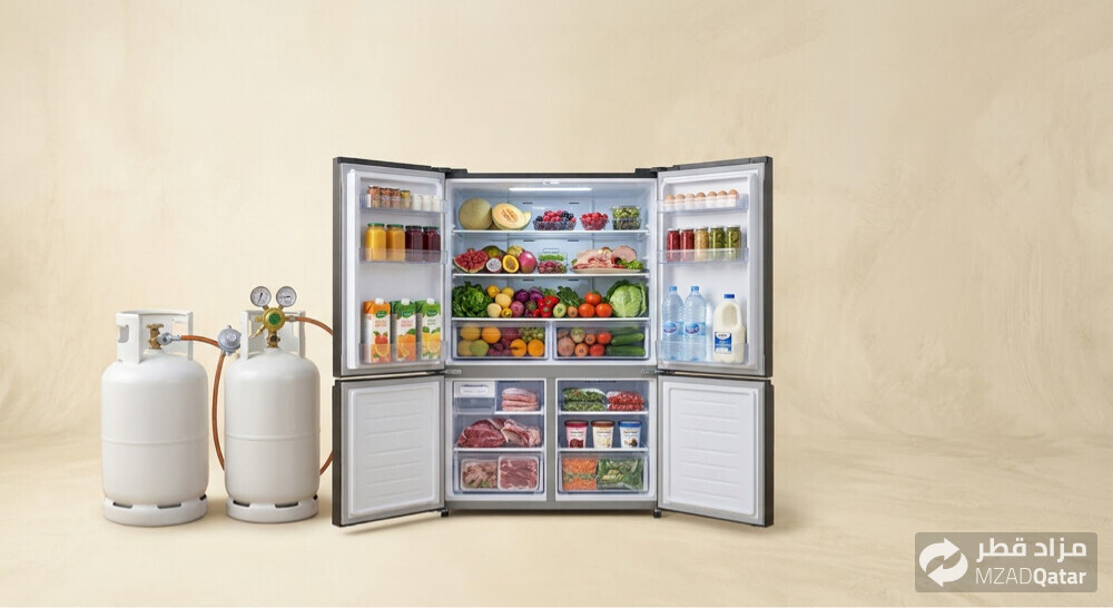 Wanted: Used gas refrigerator - 1