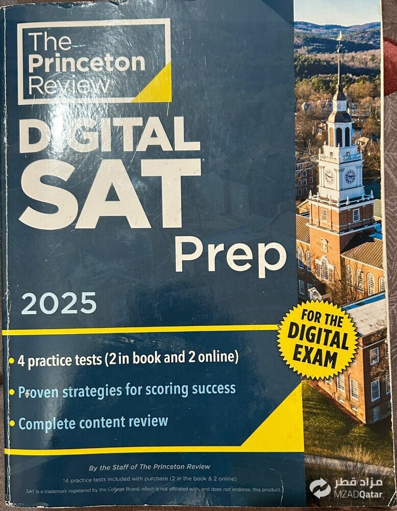 SAT preparatory book princeton 2025 - 2