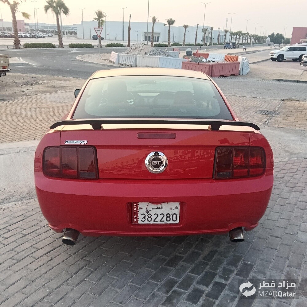 فورد موستنج 2007 احمر - 5