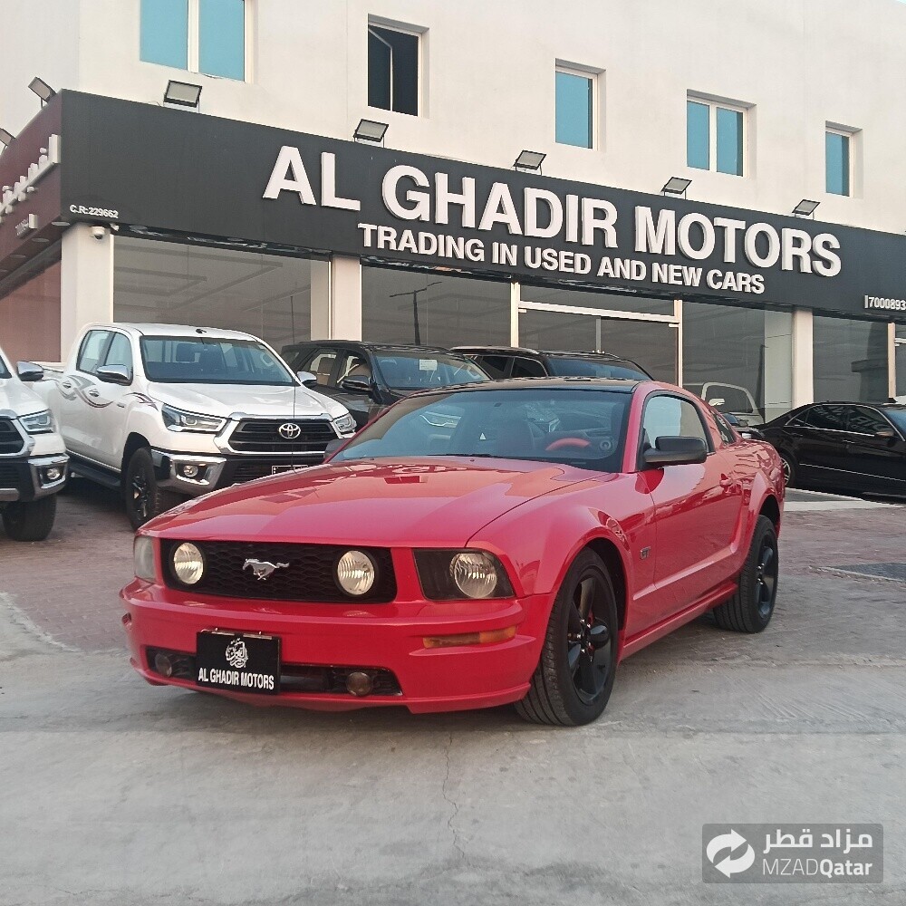 فورد موستنج 2007 احمر - 1