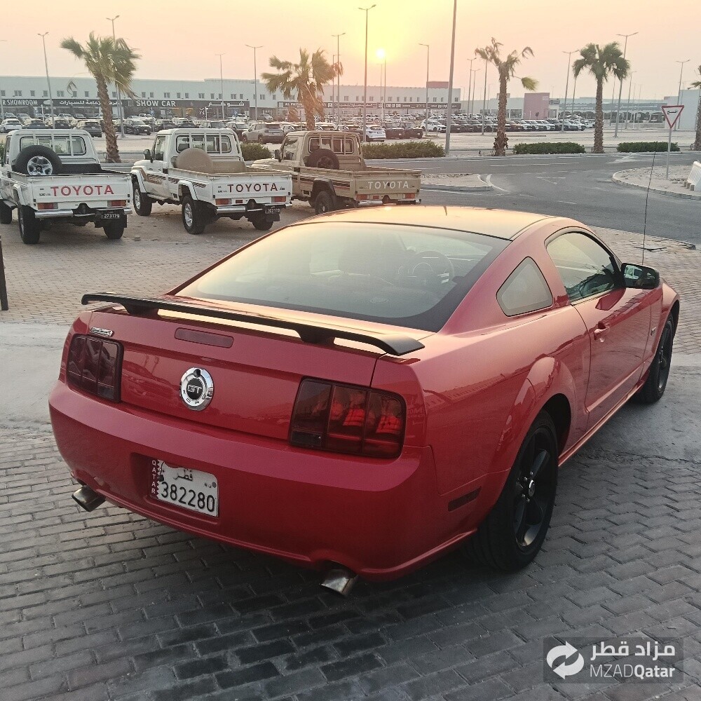 فورد موستنج 2007 احمر - 6