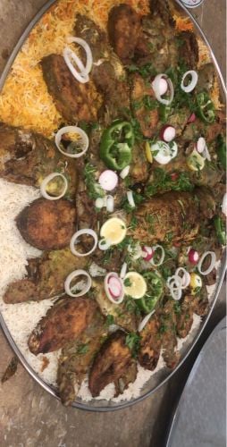 برياني ربيان سمك جنعد صافي هامور