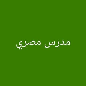 مدرس مصري