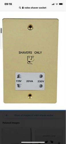 Shaver socket