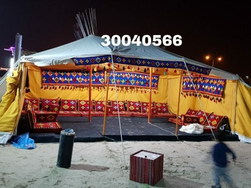 خيم بيتية ضد الماء مع جلسات موديل ايراني