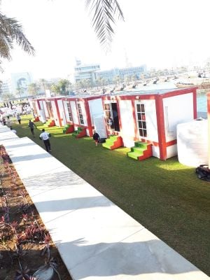 Sanitation Units toilets for rent Qatar
