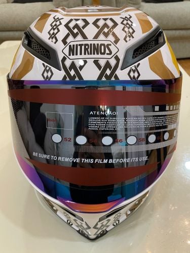 brand new NITRINOS helmet