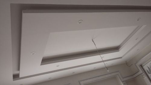 Gypsum decor and printing work