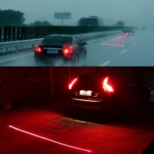 Car laser tail lights