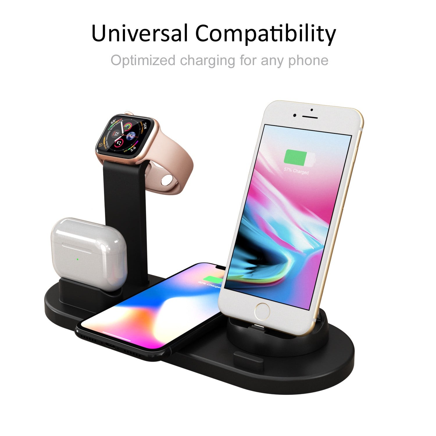 Wireless Charging Stand 4in1