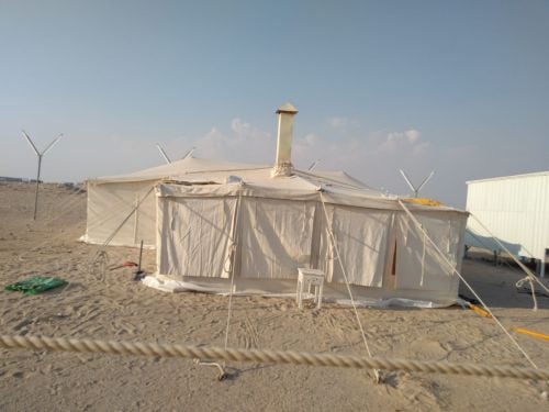 لدينا خيم ممتازة ضد الماء