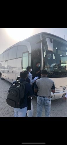 باصات حديثه للايجار 