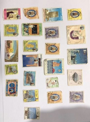 Vintage world stamps