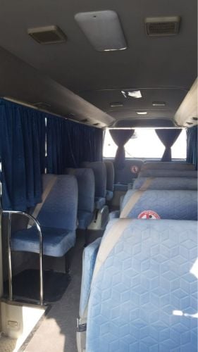 Toyota coaster Buses for Rent 