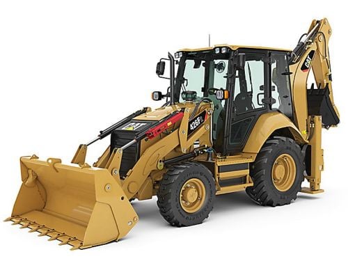 Backhoe loader for rent