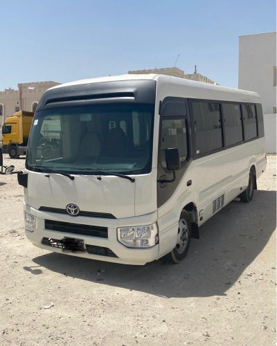 New Toyota coaster for Rent