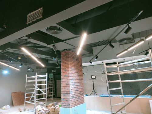 paint decorations gypsum board