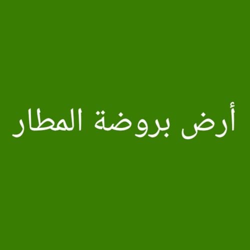 مطلوب أرض بروضة المطار