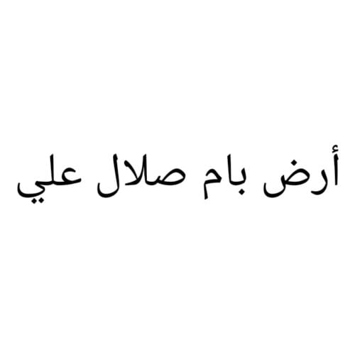مطلوب أرض بام صلال علي