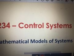 control system and fund. electron