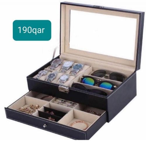 watch and glasses box