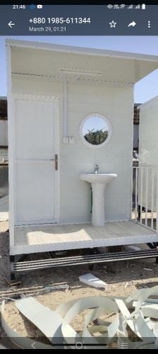 cabin, kitchen, toilet good price