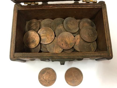‎‎‎‎‎‎‎Old Qatari Coins
