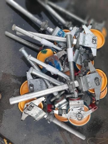 wheels scaffolding aluminum   