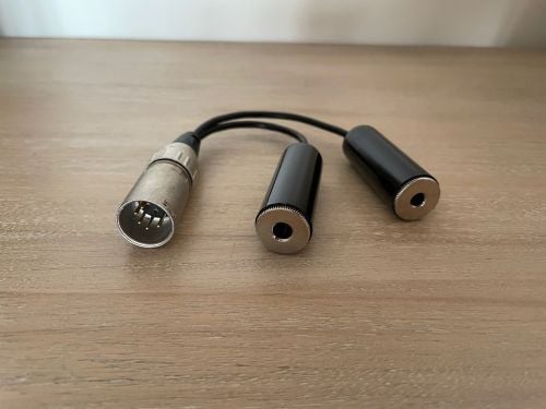 Twin plug to Airbus adaptor 