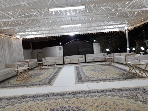 تجهيز خيام العزاء