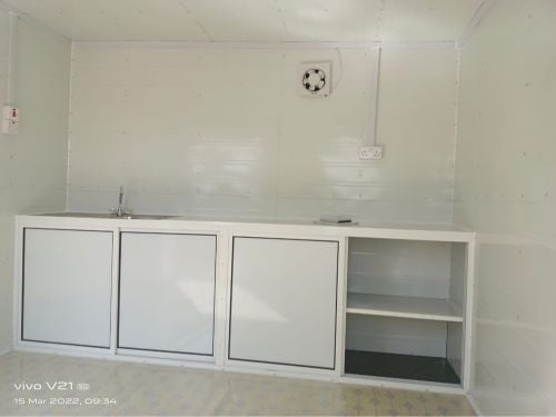 cabin, kitchen & toilet for sale