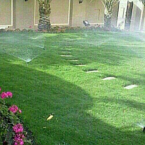 عمل شبكات الرى الحديثه