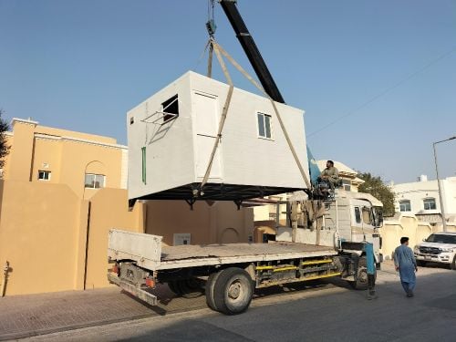 كبينة وحمام ومطبخ جديدة بسعر رخيص