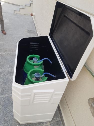 صندوق لي اسطوانة الغاز