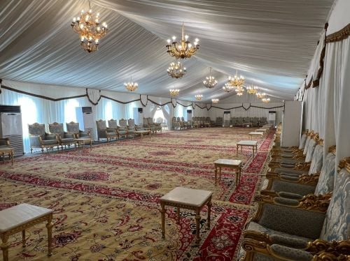 خيام عزاء وافراح وحفلات