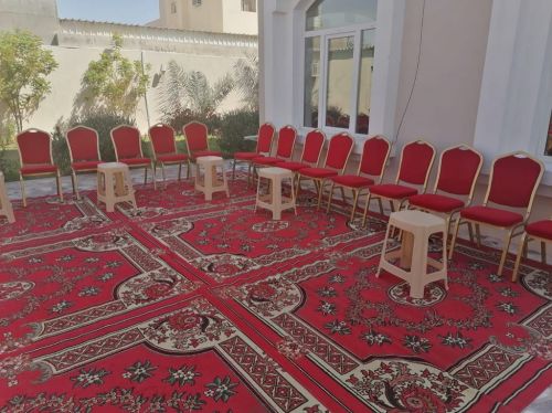 سجادة وكراسي للايجار وخيام عزاء