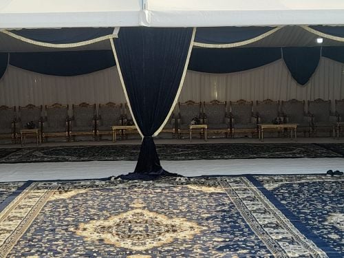 خيم مجهزه شامله