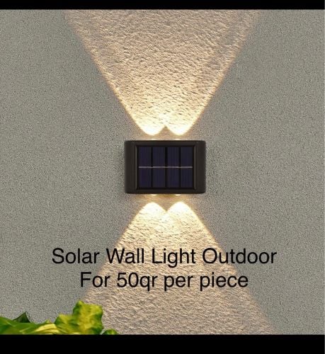 Solar Wall LED Warm Light