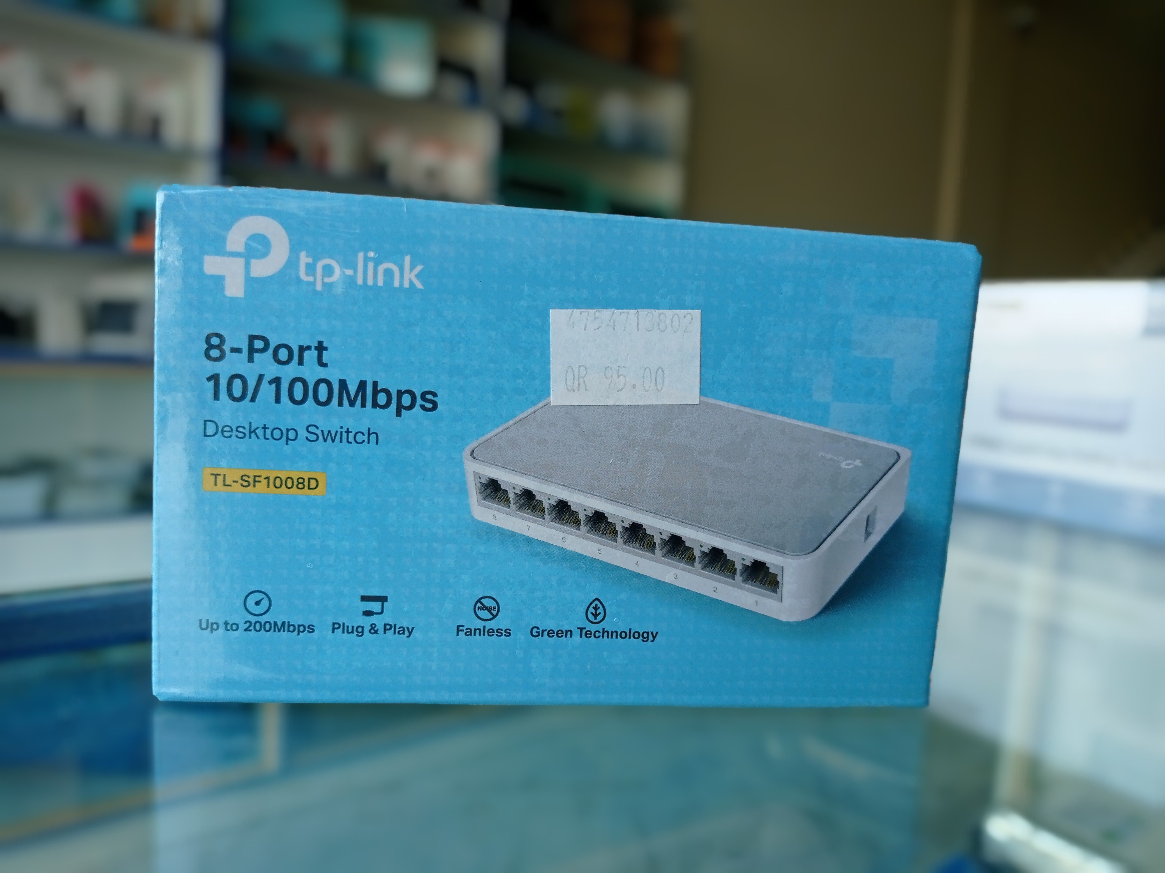 TP Link 8 Port  TL SF 1008D