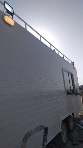 Renovation and repair of caravans