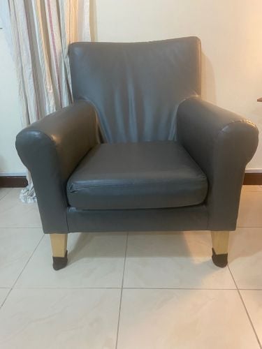 Leather Chair, 2 pieces
