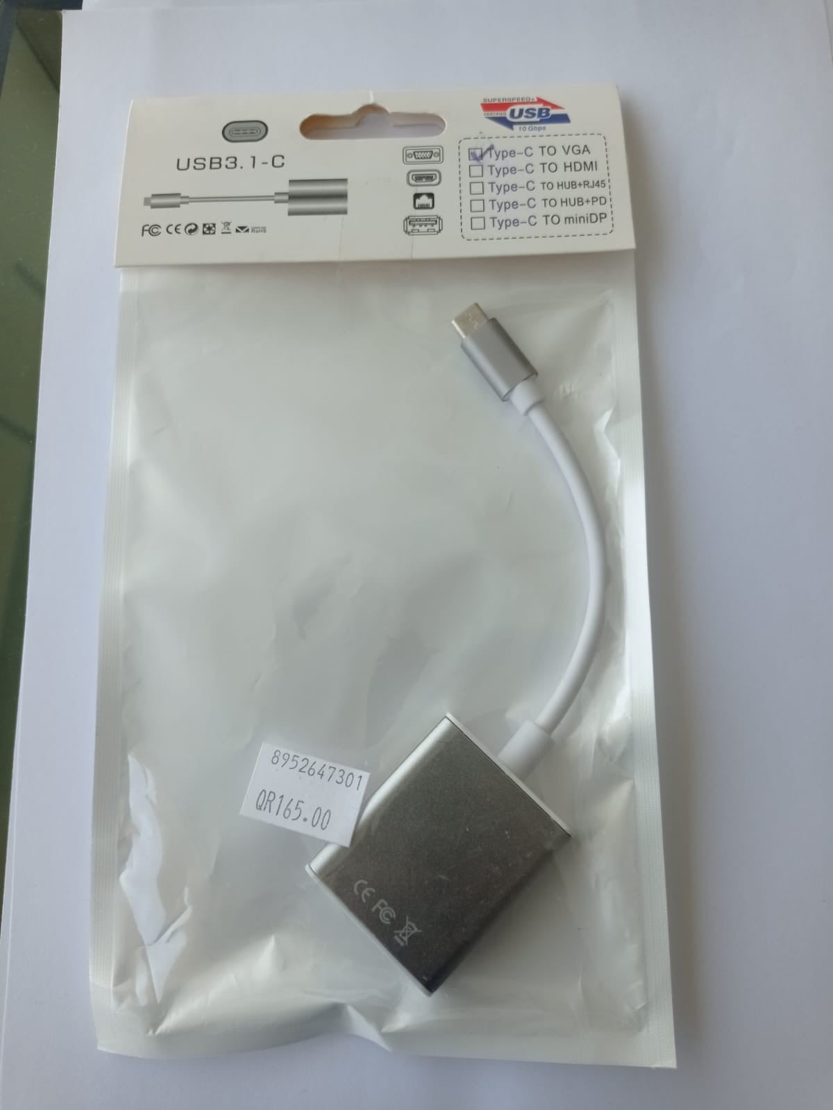 TYPE C TO VGA 