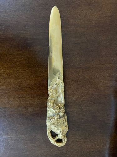 ‎‎‎‎‎‎French Gold Bronze knife