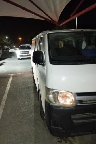 bus for rent Toyota 2013