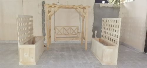 Wooden cradle