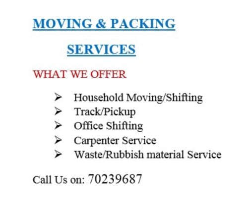 Moving and Packing Service 