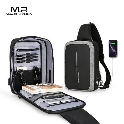 Cross Bag with USB port