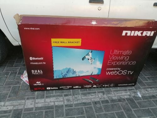 empty tv box size 55