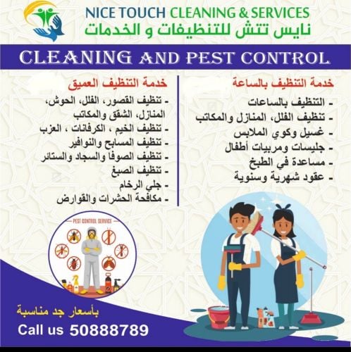 Nice Touch cleaning and services